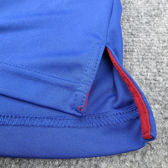 Kansas Jayhawks Shirt Mens Large Blue NCAA Basketball Polo KU Jayhawk Colosseum - Picture 13 of 15